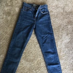 Top Shop JAMIE light washed skinny jeans